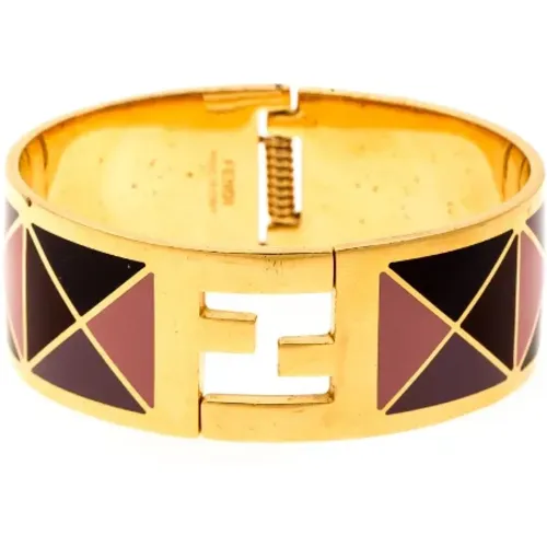 Pre-owned Metal bracelets , female, Sizes: ONE SIZE - Fendi Vintage - Modalova