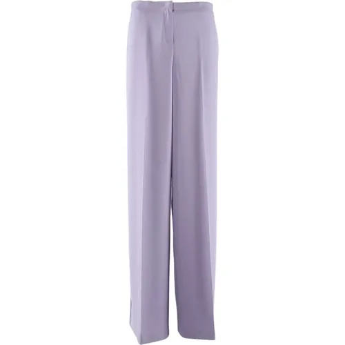 Lila Trousers Polyester Elastane Women , female, Sizes: L - pinko - Modalova