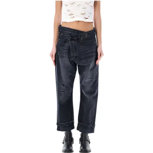 Casual schwarze Jeans für Frauen , Damen, Größe: W27 - R13 - Modalova