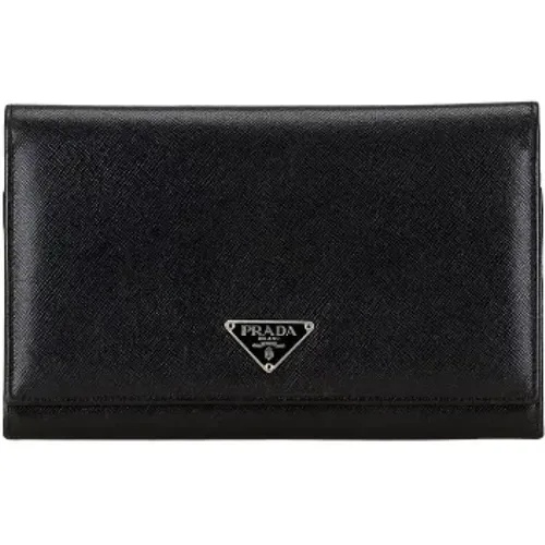 Pre-owned Leather wallets , female, Sizes: ONE SIZE - Prada Vintage - Modalova