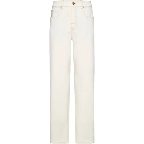 Ivory Jeans für Stilvolles Aussehen - BRUNELLO CUCINELLI - Modalova
