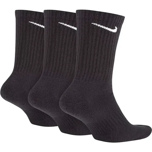 Everyday Cushion Crew Socken 3Er-Pack , unisex, Größe: L - Nike - Modalova