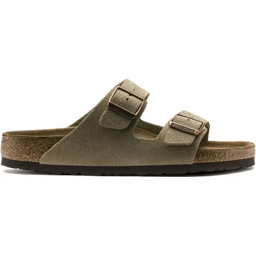 Sandalen Arizona Soft Footbed , Damen, Größe: 37 EU - Birkenstock - Modalova