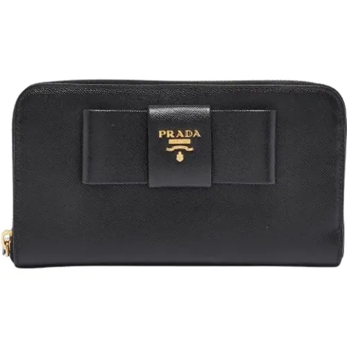 Pre-owned Leather wallets , female, Sizes: ONE SIZE - Prada Vintage - Modalova