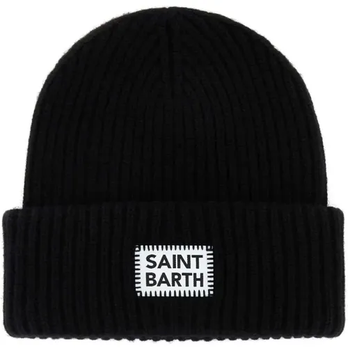 Wool Blend Beanie Hat , female, Sizes: ONE SIZE - MC2 Saint Barth - Modalova