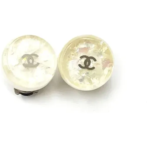 Pre-owned Fabric earrings , female, Sizes: ONE SIZE - Chanel Vintage - Modalova