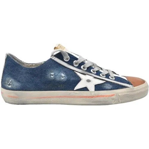 Jeans White Star Sneakers , female, Sizes: 10 UK - Golden Goose - Modalova