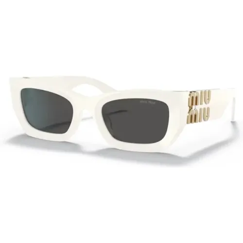 Stylische Sonnenbrille MU 09Ws , Damen, Größe: 53 MM - Miu Miu - Modalova