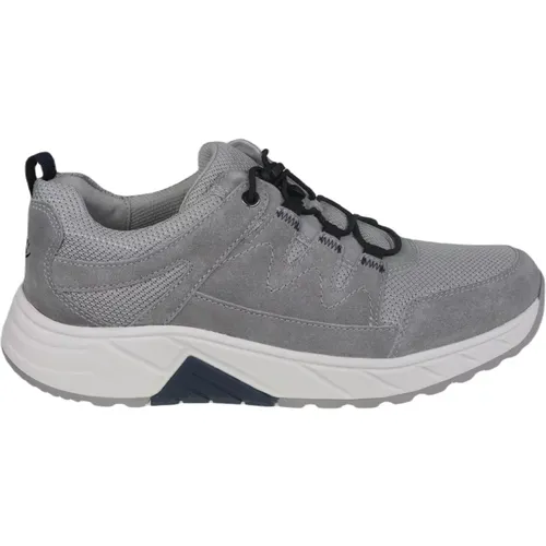 Walking Sneaker - Grau , Herren, Größe: 44 1/2 EU - Gabor - Modalova