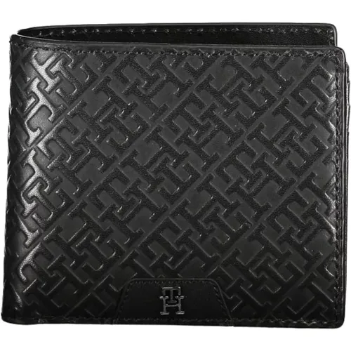 Leather Wallet , male, Sizes: ONE SIZE - Tommy Hilfiger - Modalova