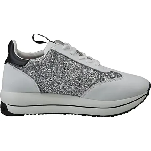 Sneaker Run Mix Fashion Sneakers , female, Sizes: 4 UK, 5 UK, 7 UK - Love Moschino - Modalova