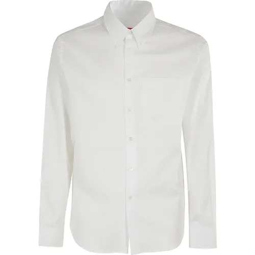 Slim Fit Weave Shirt , male, Sizes: L, XL, M - Kenzo - Modalova