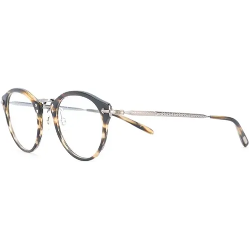 Havana Optical Frame , male, Sizes: 47 MM - Oliver Peoples - Modalova