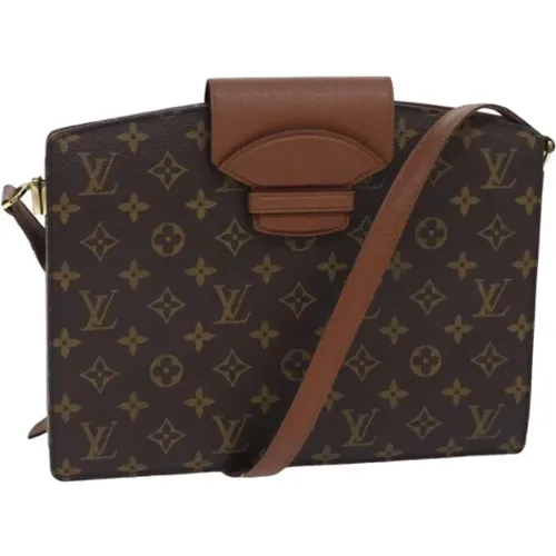 Pre-owned Canvas shoulder-bags , female, Sizes: ONE SIZE - Louis Vuitton Vintage - Modalova