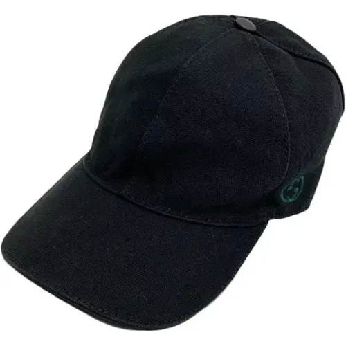 Pre-owned Cotton hats , female, Sizes: ONE SIZE - Gucci Vintage - Modalova