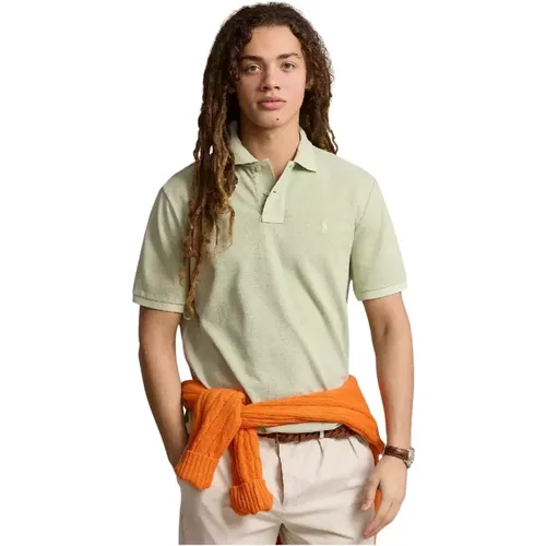 Grünes Poloshirt Classic Fit , unisex, Größe: L - Ralph Lauren - Modalova