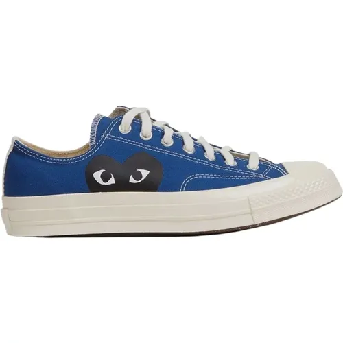 Ct20 Low Top Sneakers with Big Heart Design , female, Sizes: 4 UK - Comme des Garçons - Modalova