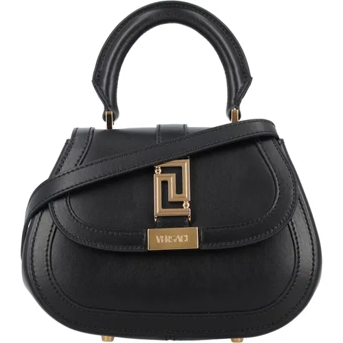 Mini Top Handle Handbag , female, Sizes: ONE SIZE - Versace - Modalova
