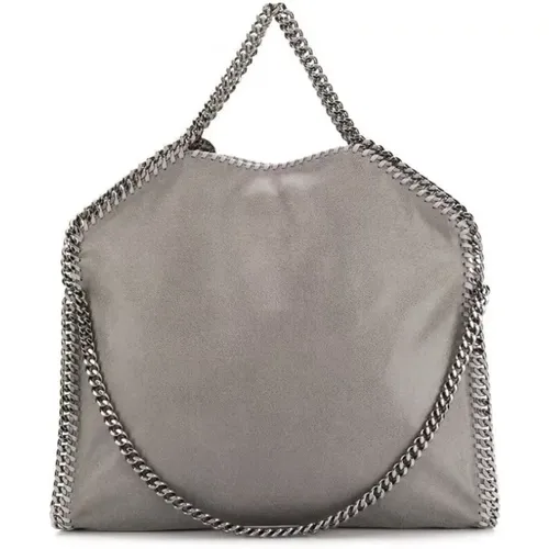 Chic Fold Over Tote Bag , female, Sizes: ONE SIZE - Stella Mccartney - Modalova