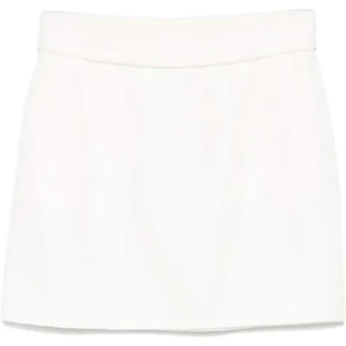 Fleece Texture Skirt , female, Sizes: 2XS - Max Mara - Modalova