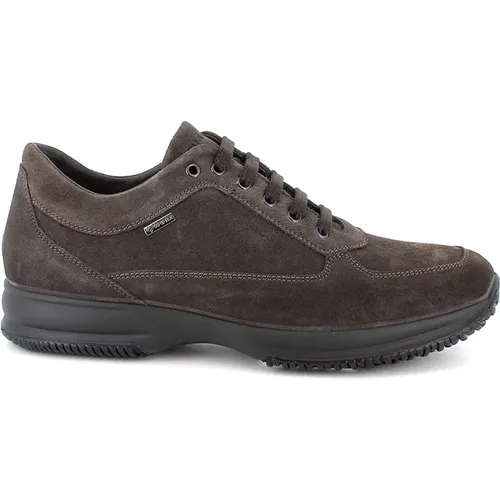 Gore-Tex Leather Sneakers , male, Sizes: 7 UK, 5 UK, 8 UK, 11 UK - IGI&Co - Modalova