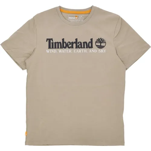 Front Tee Lemon Pepper Streetwear , Herren, Größe: L - Timberland - Modalova