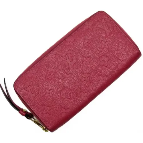 Pre-owned Leather wallets , female, Sizes: ONE SIZE - Louis Vuitton Vintage - Modalova