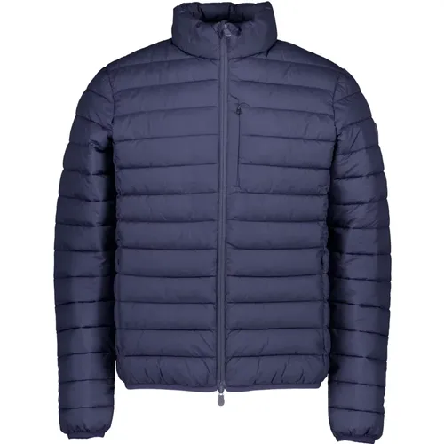 Gepolsterte Blaue Jacken , Herren, Größe: 4XL - Save The Duck - Modalova