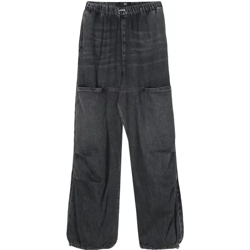 Recycelte Baumwoll-Denim Weite Bein Jeans , Damen, Größe: W28 - 3X1 - Modalova