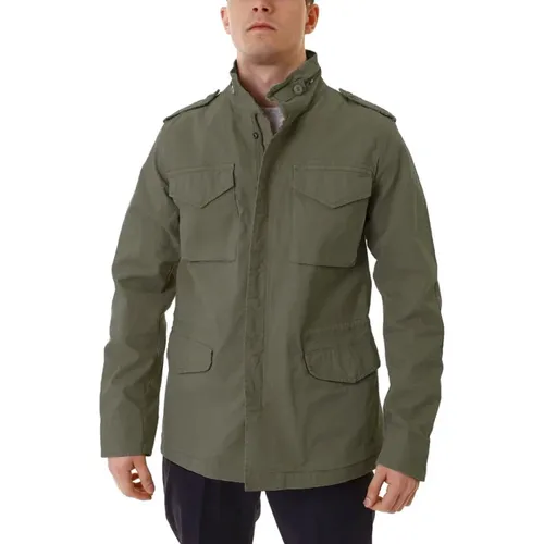 Field Jacket , male, Sizes: L - 40Weft - Modalova