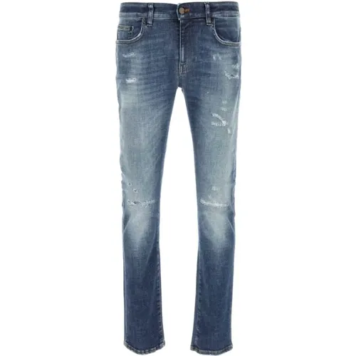 Stretch Denim Jeans , Herren, Größe: W33 - PT Torino - Modalova