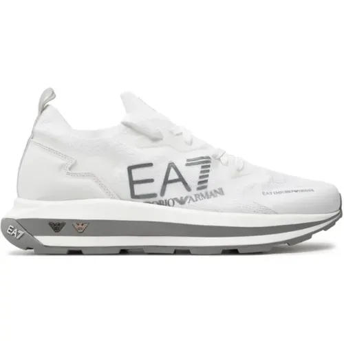 Sneakers with Side Logo , male, Sizes: 5 1/3 UK - Emporio Armani EA7 - Modalova