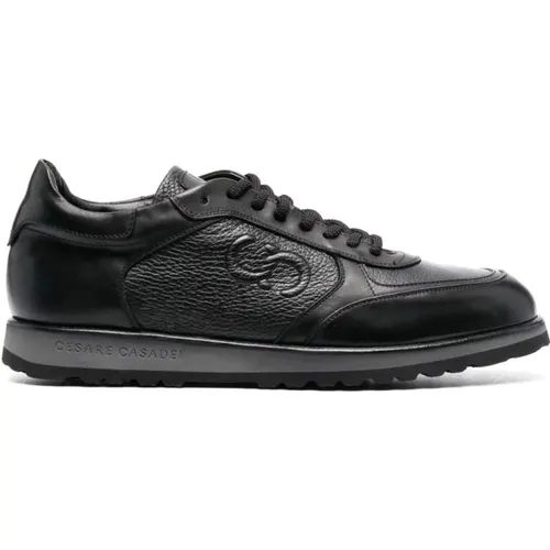 Leather Casual Trainers , male, Sizes: 7 UK, 12 UK - Casadei - Modalova