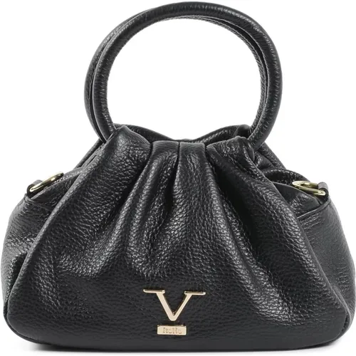 Leather Mini Bag , female, Sizes: ONE SIZE - 19v69 Italia - Modalova
