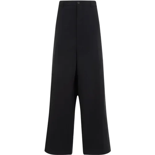 Schwarze klassische Hose Balenciaga - Balenciaga - Modalova