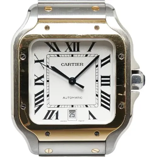 Pre-owned Metal watches , female, Sizes: ONE SIZE - Cartier Vintage - Modalova