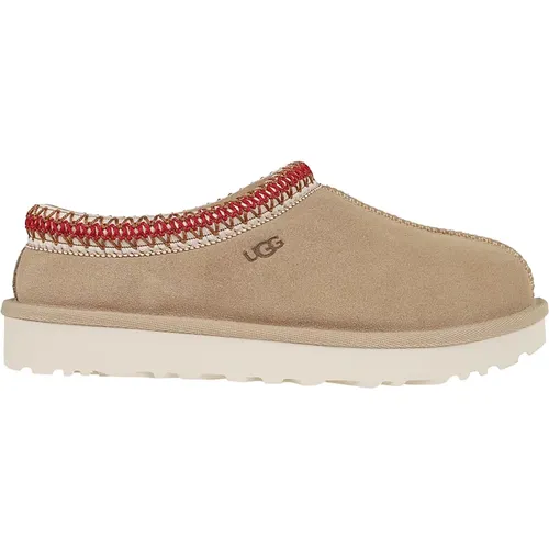 Cozy Suede Slippers with Wool Lining , female, Sizes: 8 UK, 4 UK, 5 UK, 6 UK - Ugg - Modalova