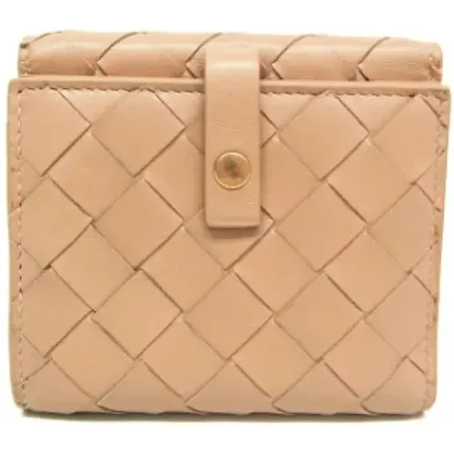 Pre-owned Leather wallets , female, Sizes: ONE SIZE - Bottega Veneta Vintage - Modalova