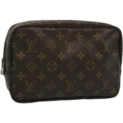 Pre-owned Canvas clutches , female, Sizes: ONE SIZE - Louis Vuitton Vintage - Modalova