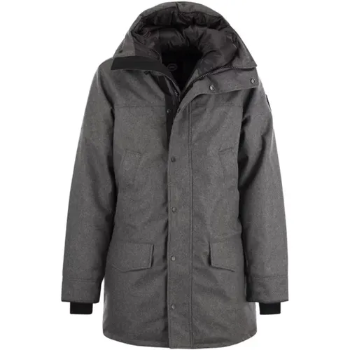 Langford - Hooded Parka , male, Sizes: S, M, XL - Canada Goose - Modalova