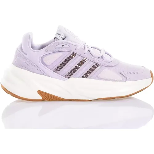 Handgefertigte Violette Sneakers für Frauen , Damen, Größe: 37 1/3 EU - Adidas - Modalova
