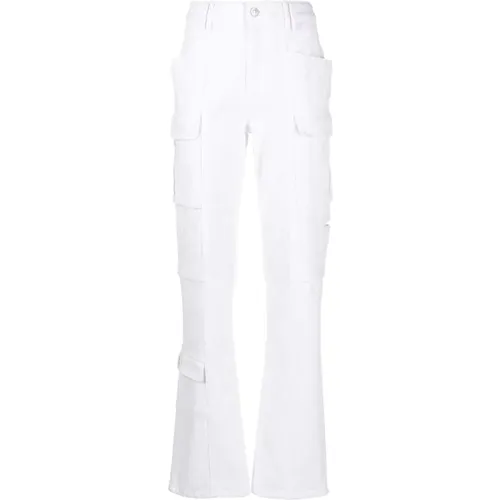 Cargo Pocket Straight-Leg Jeans , female, Sizes: XS - Isabel marant - Modalova