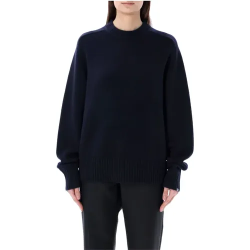 Classic Crew Neck Sweater , female, Sizes: ONE SIZE - Extreme Cashmere - Modalova