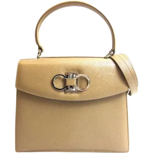 Pre-owned Leather handbags , female, Sizes: ONE SIZE - Salvatore Ferragamo Pre-owned - Modalova