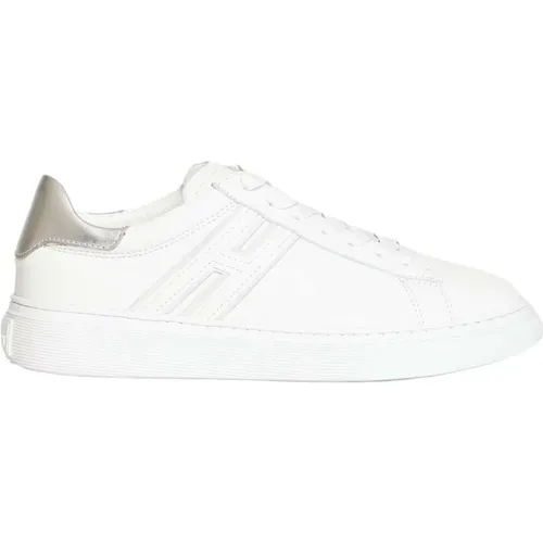 Leather Sneakers for Women , female, Sizes: 3 1/2 UK, 4 UK, 2 1/2 UK - Hogan - Modalova