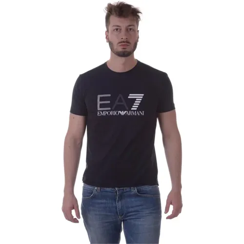 Casual Logo Sweatshirt , Herren, Größe: S - Emporio Armani EA7 - Modalova