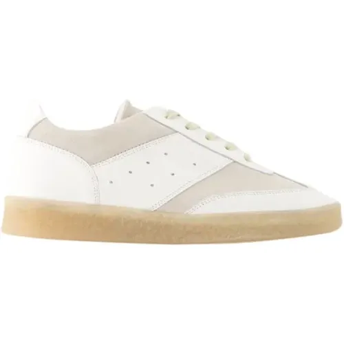 Leather sneakers , female, Sizes: 4 UK, 7 UK, 5 UK, 8 UK, 6 UK - Maison Margiela - Modalova