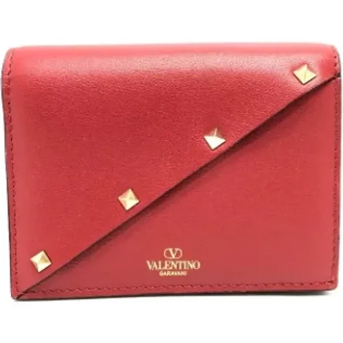 Pre-owned Leather wallets , female, Sizes: ONE SIZE - Valentino Vintage - Modalova