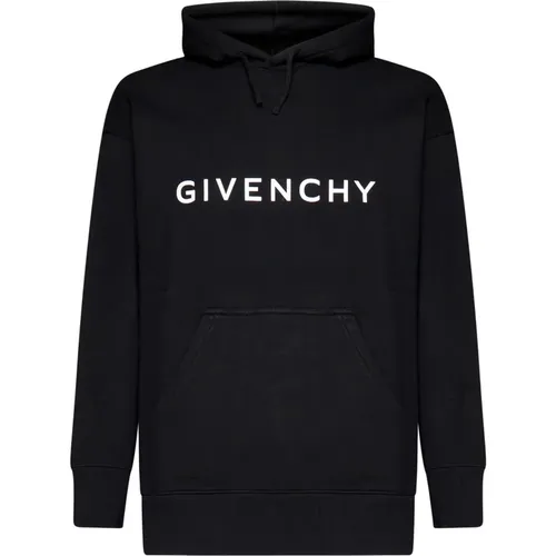 Slim Fit Hoodie Sweaters , male, Sizes: 2XL, L, M, XL, S - Givenchy - Modalova