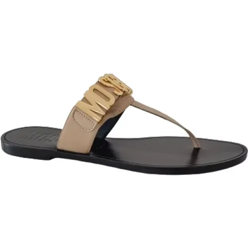 Sandals for Women , female, Sizes: 3 UK, 8 UK, 6 UK, 5 UK, 7 UK, 4 UK - Moschino - Modalova